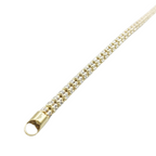 10K Yellow Gold- Ice Bracelet Fantastic NYC