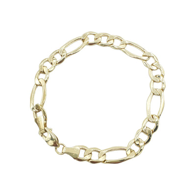 14K Yellow Gold- Ice Bracelet