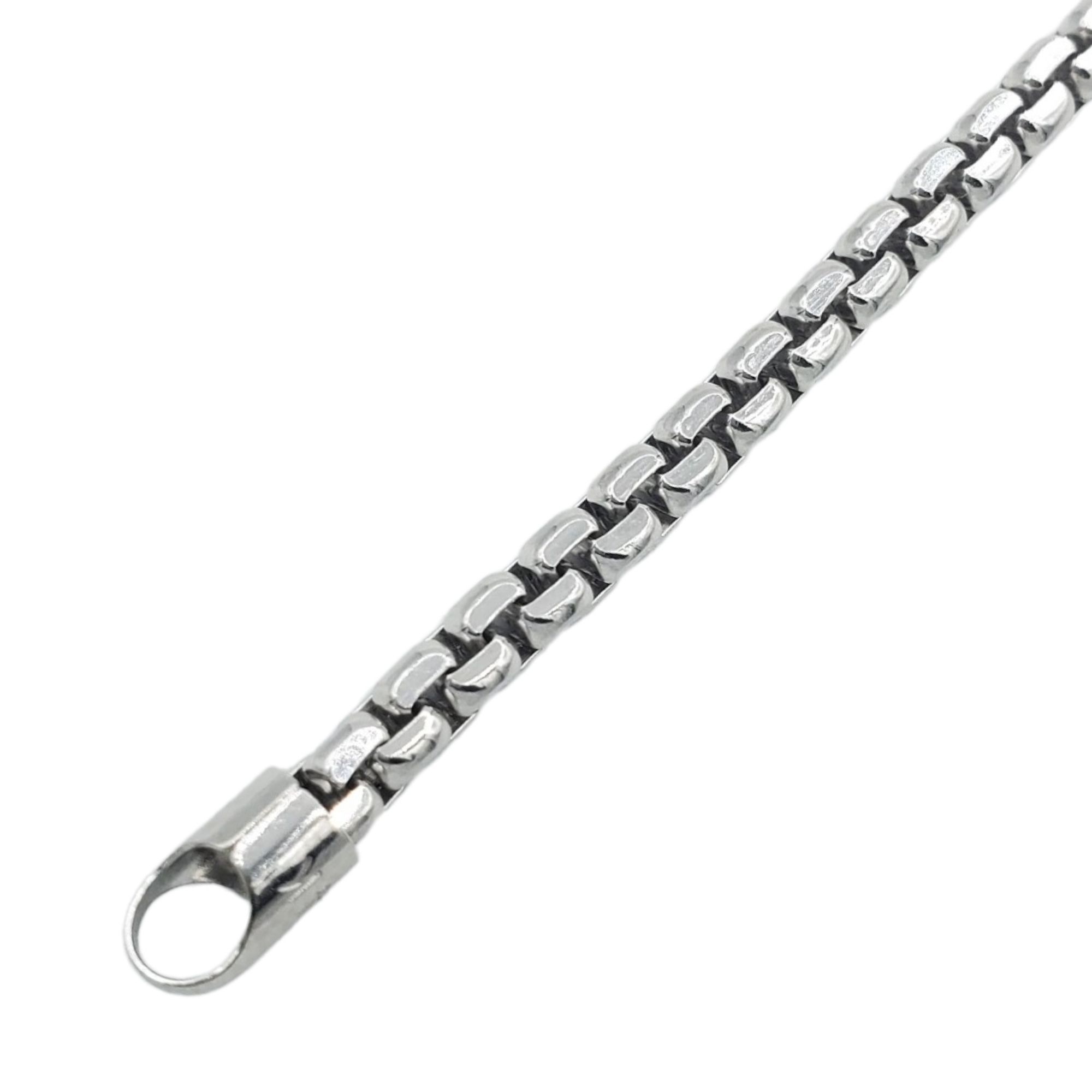 14K Gold - Hollow Box Bracelet Fantastic NYC