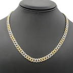 10K Gold- Iced Out Diamond Miami Cuban Chains (7mm) Fantastic NYC