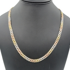 10K Gold- Iced Out Diamond Miami Cuban Chains (7mm) Fantastic NYC