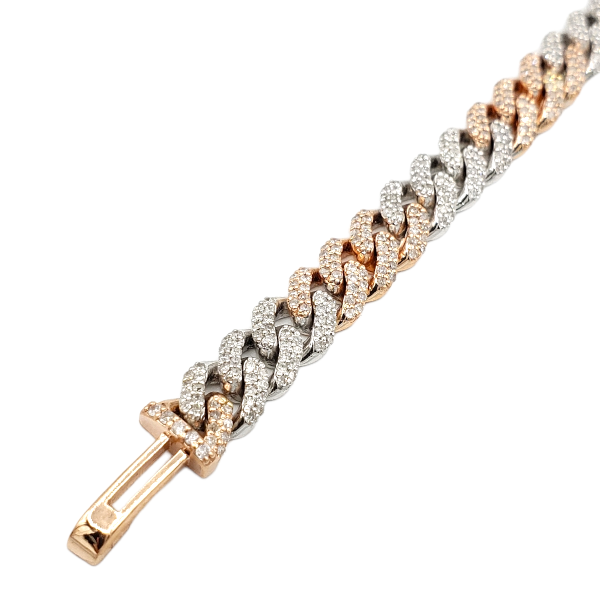 10K Gold- Iced Out Diamond Miami Cuban Chains (7mm) Fantastic NYC