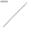 Rhodium Plated 925 Sterling Silver Franco Chain or Bracelet 4.8mm - CH424 RH