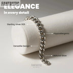 Silver Chain - Miami Cuban Link Fantastic Jewelry NYC