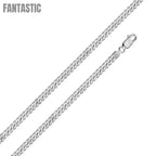 Silver Chain - Miami Cuban Link - Fantastic Jewelry NYC LLC