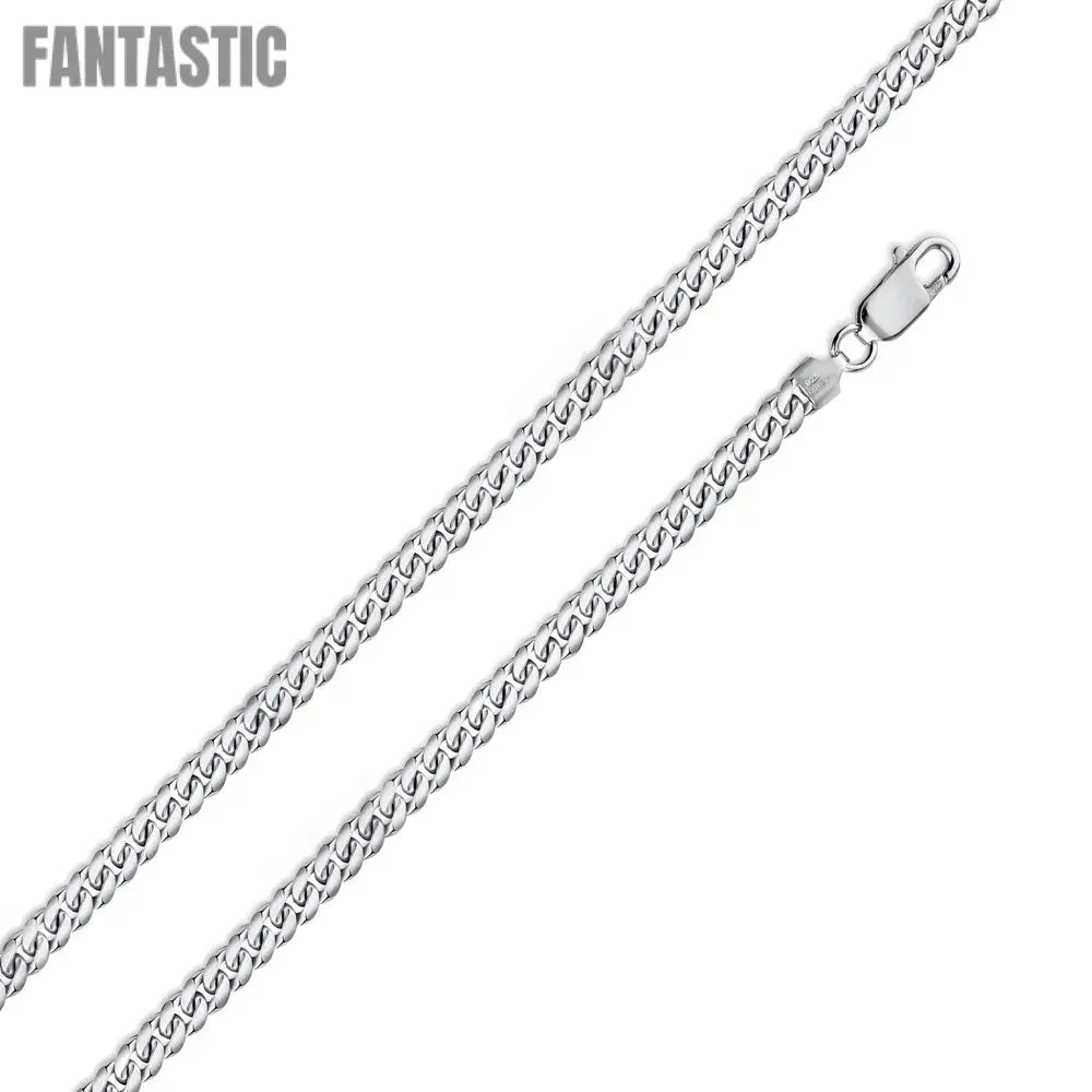 Silver Chain - Miami Cuban Link - Fantastic Jewelry NYC LLC