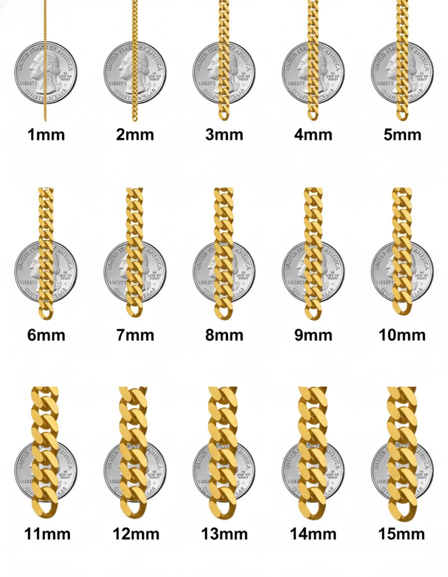 Men’s Miami Cuban Link Chain – 10K/14K Real Yellow Gold – 24” / 10mm – Urban Luxury