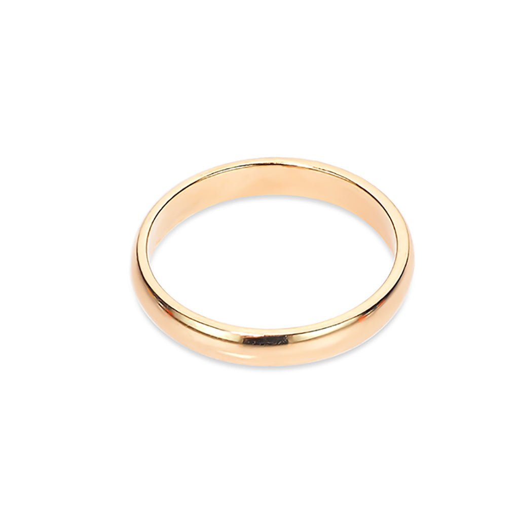 Classic 14K Gold Wedding Band Ring