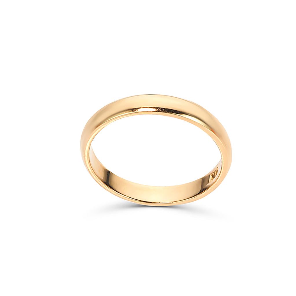 Classic 14K Gold Wedding Band Ring