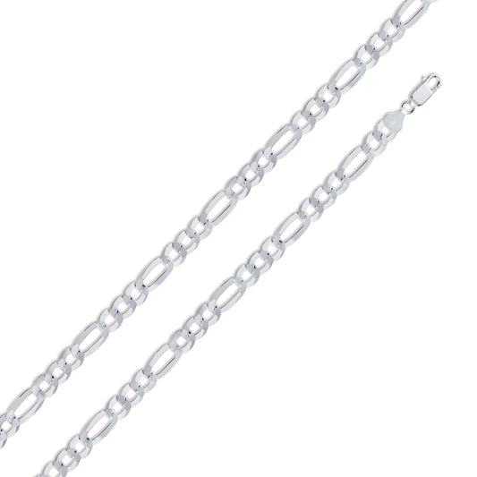 Figaro 180 Chain or Bracelet 7.8mm - CH608 SPI