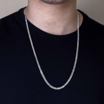 Curb 100 Chain or Bracelet 3.9mm - CH616 SPI