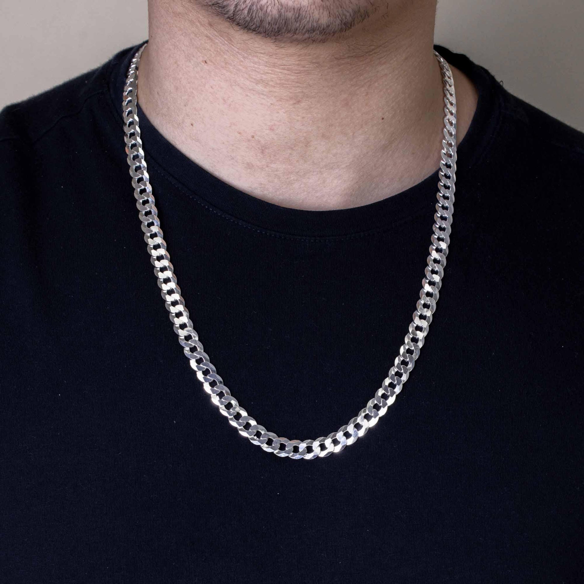 Curb 250 Chain or Bracelet 8.6mm - CH621 SPI