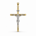 Colgante Crucifijo de Oro 14K