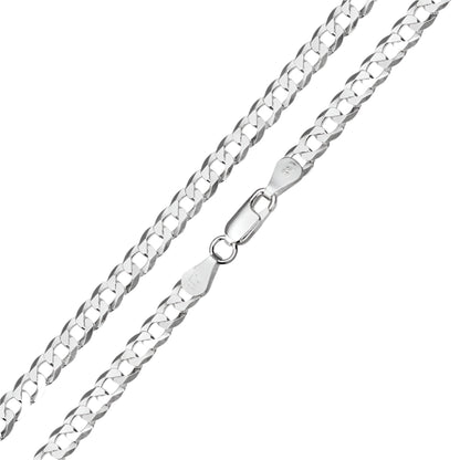 Silver Chain - Curb Chain