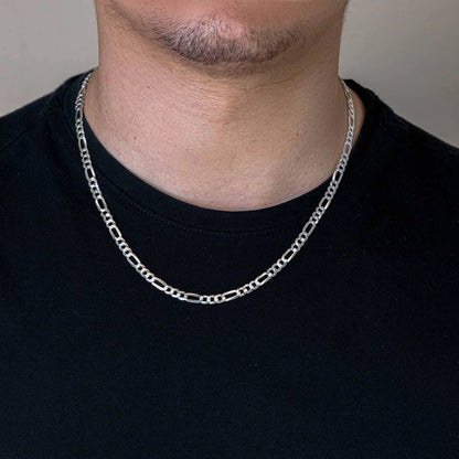 Silver Chain - Figaro Chain