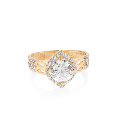 Marquise  Engagement Wedding Ring | 14K Gold With Cz