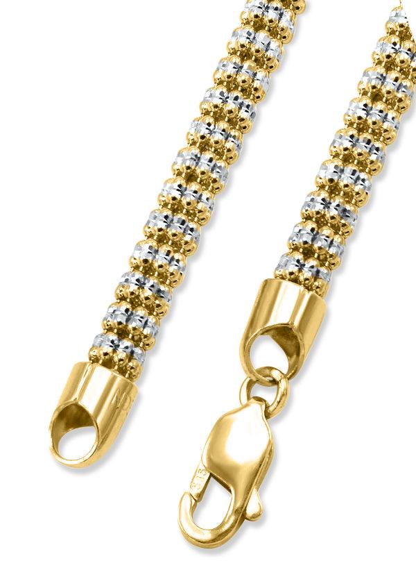 10K Yellow Gold Ice Chain: Get Yours Today! Fantastic Jewelry NYC