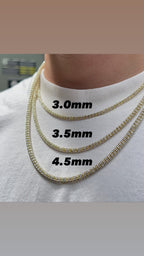 14K Gold- Ice Chain (Rose Gold) Fantastic NYC