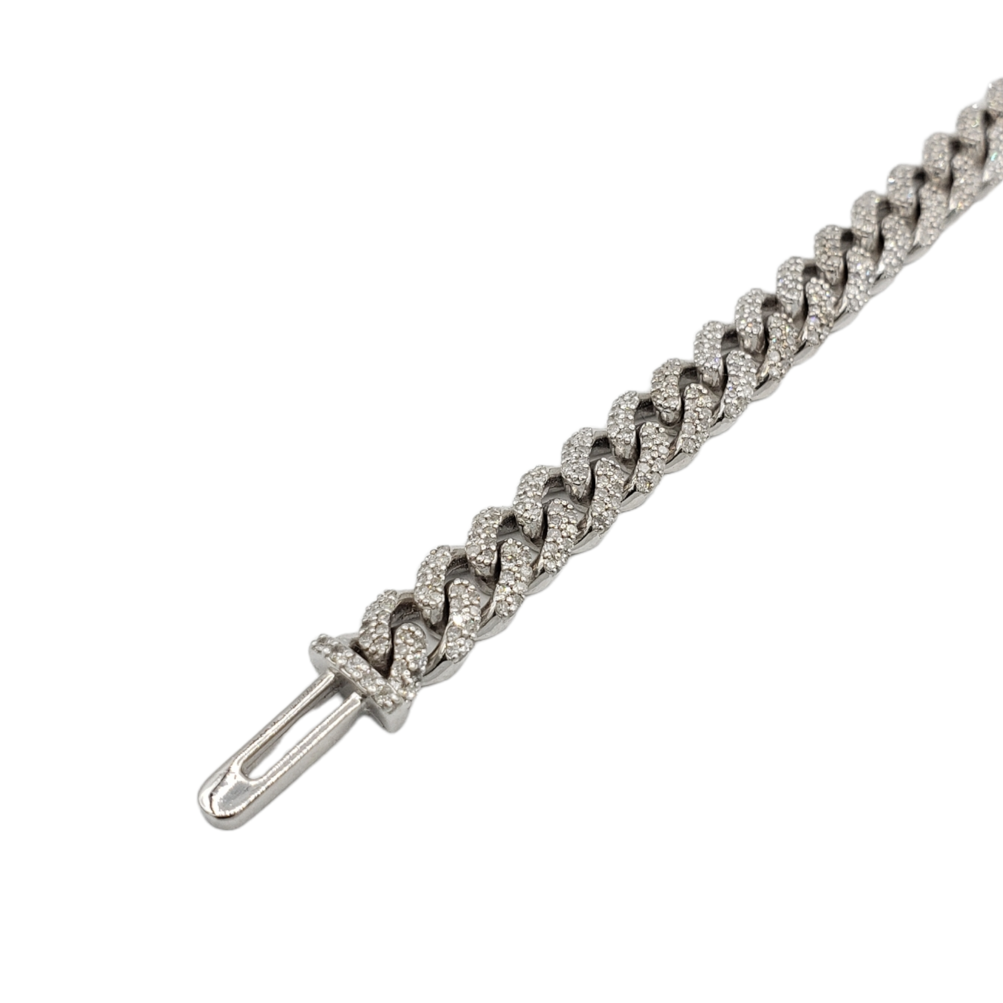 10K Gold- Iced Out Diamond Miami Cuban Chains (7mm) Fantastic NYC