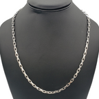 14K Gold- Solid Hermes Link Chain (White Gold) Fantastic NYC