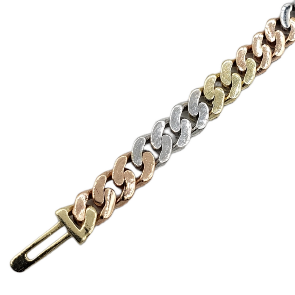 10K Gold- Iced Out Diamond Miami Cuban Bracelets (6mm) Fantastic NYC