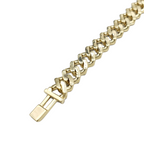 10K Gold- Iced Out Diamond Miami Cuban Chain (10mm) Fantastic NYC