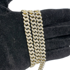 10K Gold- Iced Out Diamond Miami Cuban Chain (10mm) Fantastic NYC