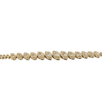 14k Baguette Evil Eye Bracelet #27530 Fantastic NYC