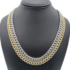 10K Gold- Iced Out Diamond Miami Cuban Chains (10mm) Fantastic NYC