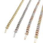 10K Gold- Iced Out Diamond Miami Cuban Bracelets (6mm) Fantastic NYC