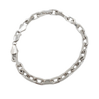 14K White Gold- Hermes Link Bracelet Fantastic NYC