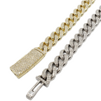 10K Gold- Iced Out Diamond Miami Cuban Chains (10mm) Fantastic NYC