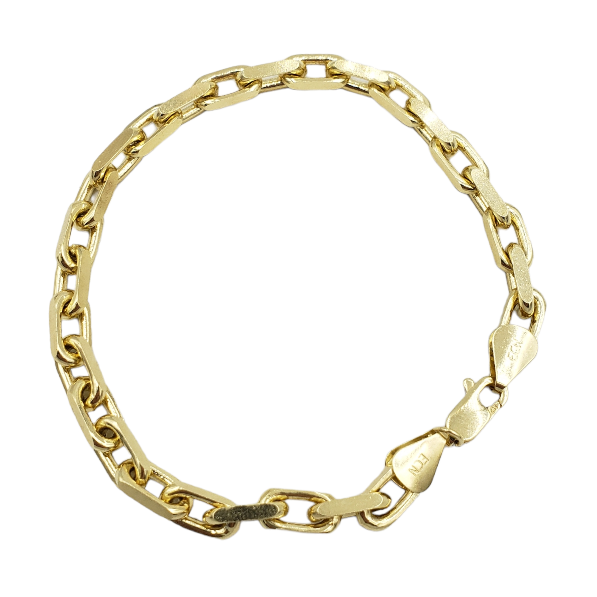 14K Yellow Gold- Hermes Link Bracelet Fantastic NYC