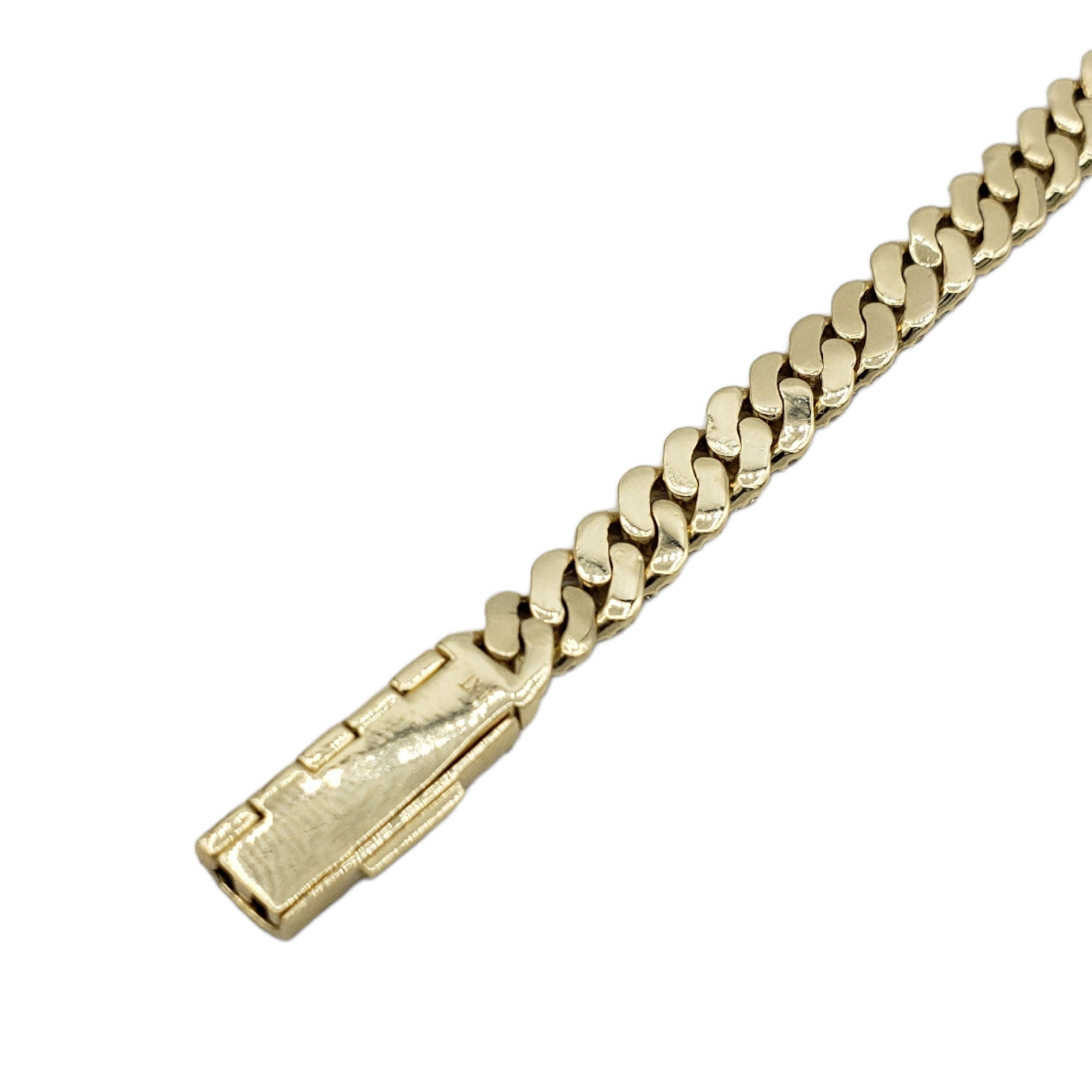 10K Gold- Iced Out Diamond Miami Cuban Chains (7mm) Fantastic NYC