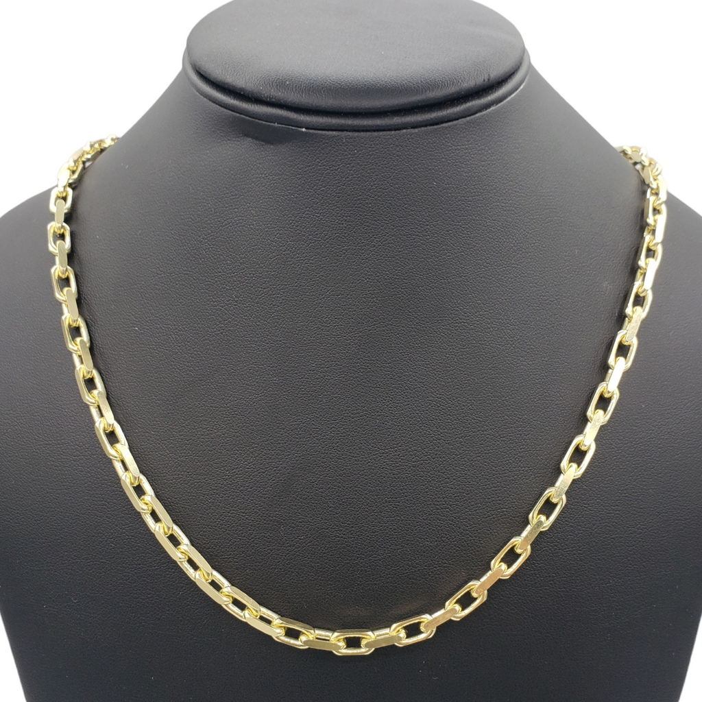 14K Gold- Solid Hermes Link Chain (Yellow Gold) Fantastic NYC