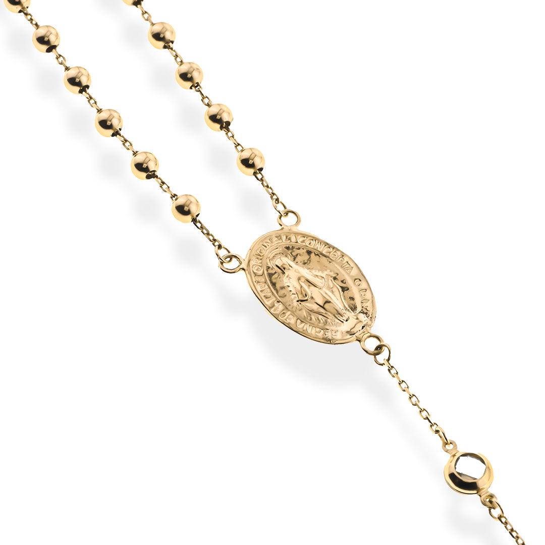 Rosary Chain 14K Gold - Fantastic Jewelry NYC