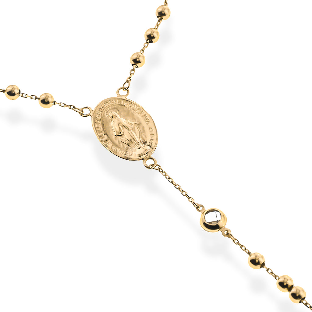 Rosary Chain 14K Gold - Fantastic Jewelry NYC