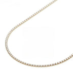 Tennis Chain | 14K Gold With Cz Fantastic Jewelry NYC