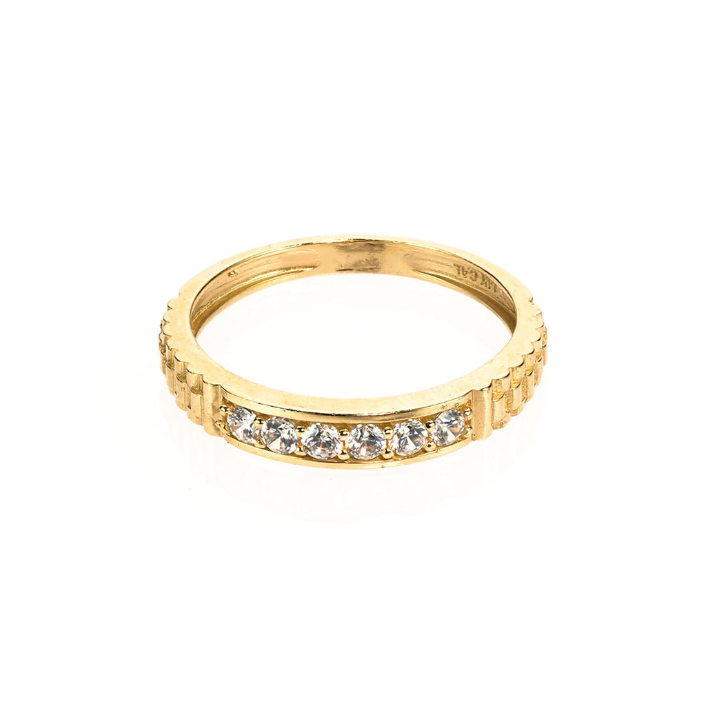 Wedding Rings Sets His and Hers Engagement Ring | 14K Gold With Cz - Fantastic Jewelry NYC