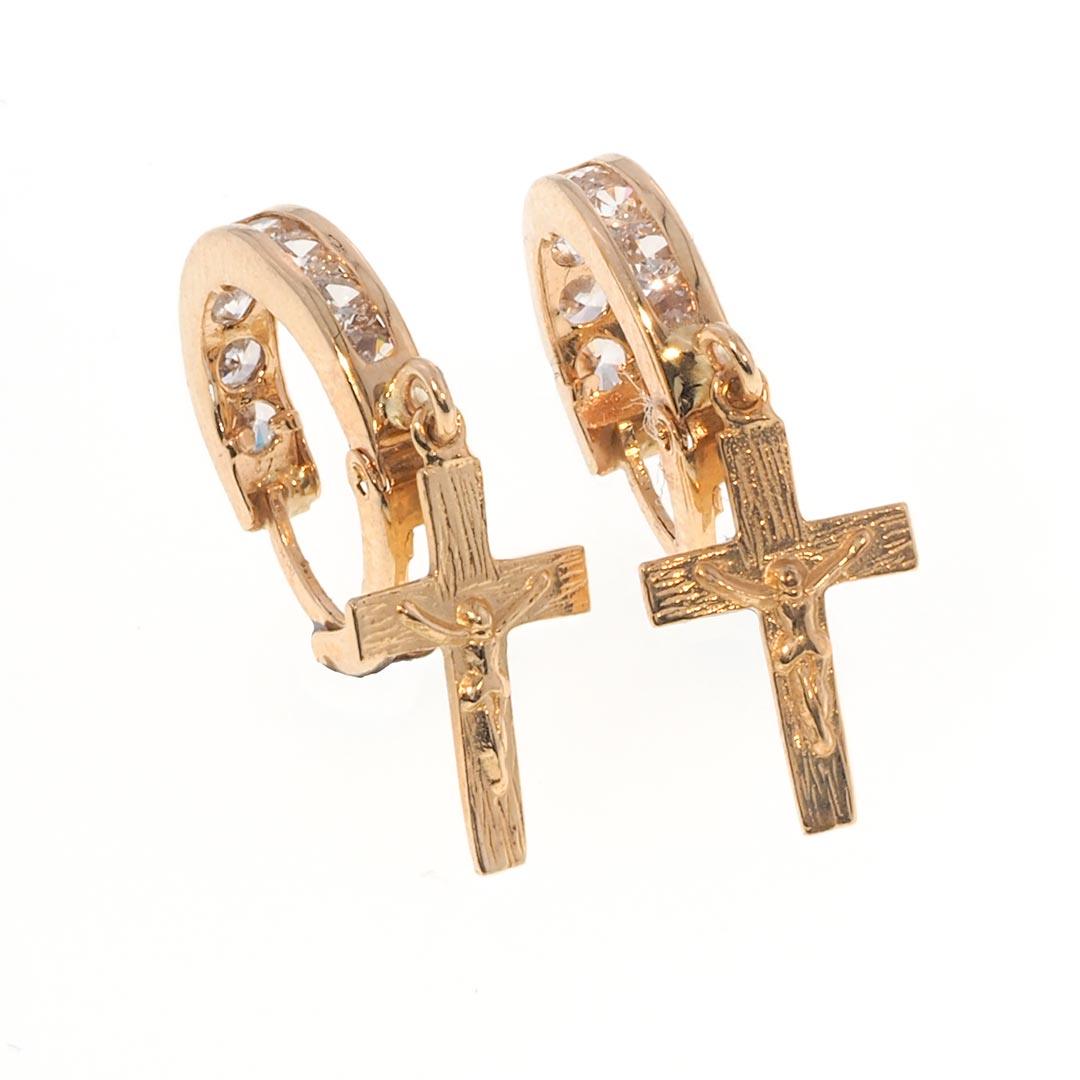 Earrings in 14K Gold with