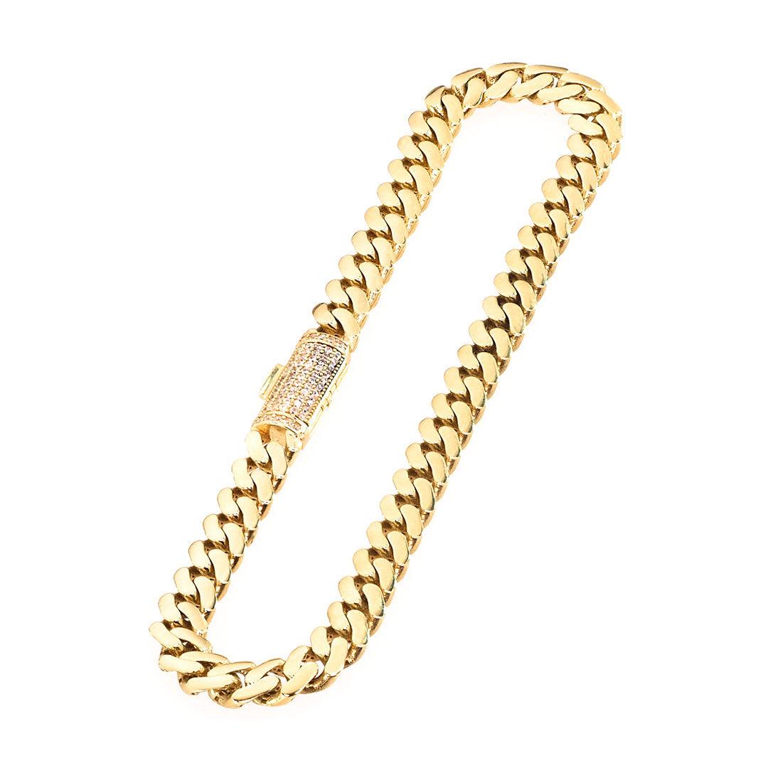 ICED Out Miami Cuban Link Anklet Bracelet