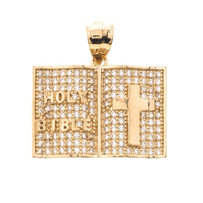 Holy Bible Cross Pendant