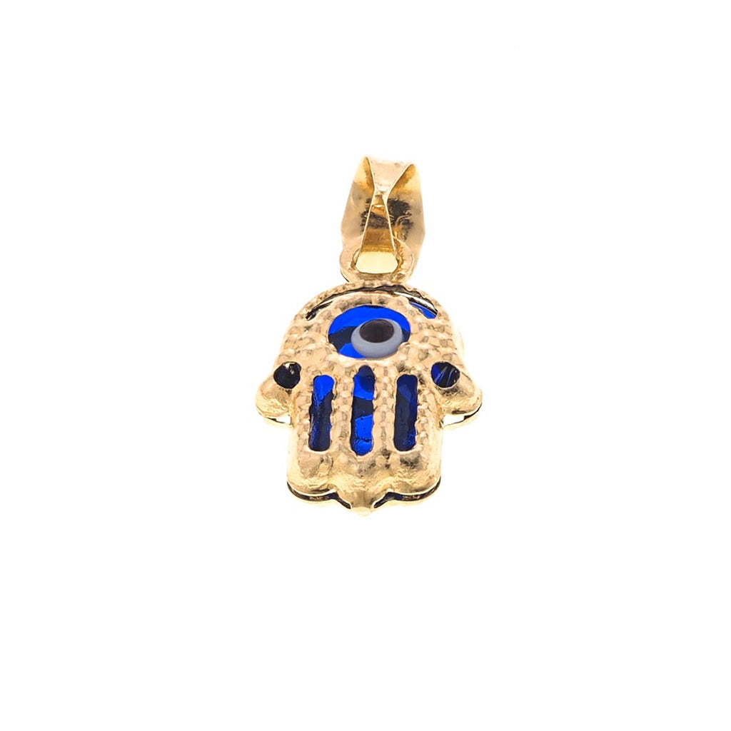 Mini Hamsa Pendant | 14K Gold - Fantastic Jewelry NYC