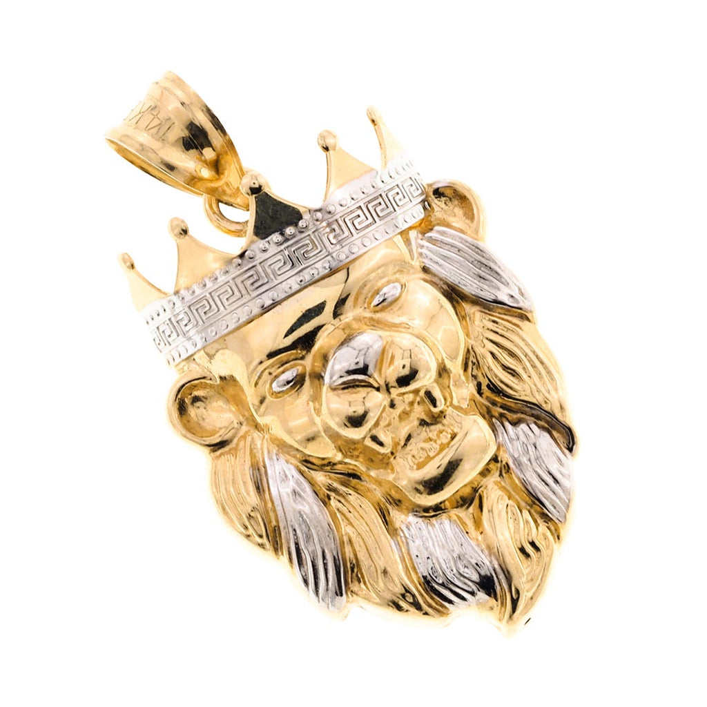 Lion Head Crown Pendant