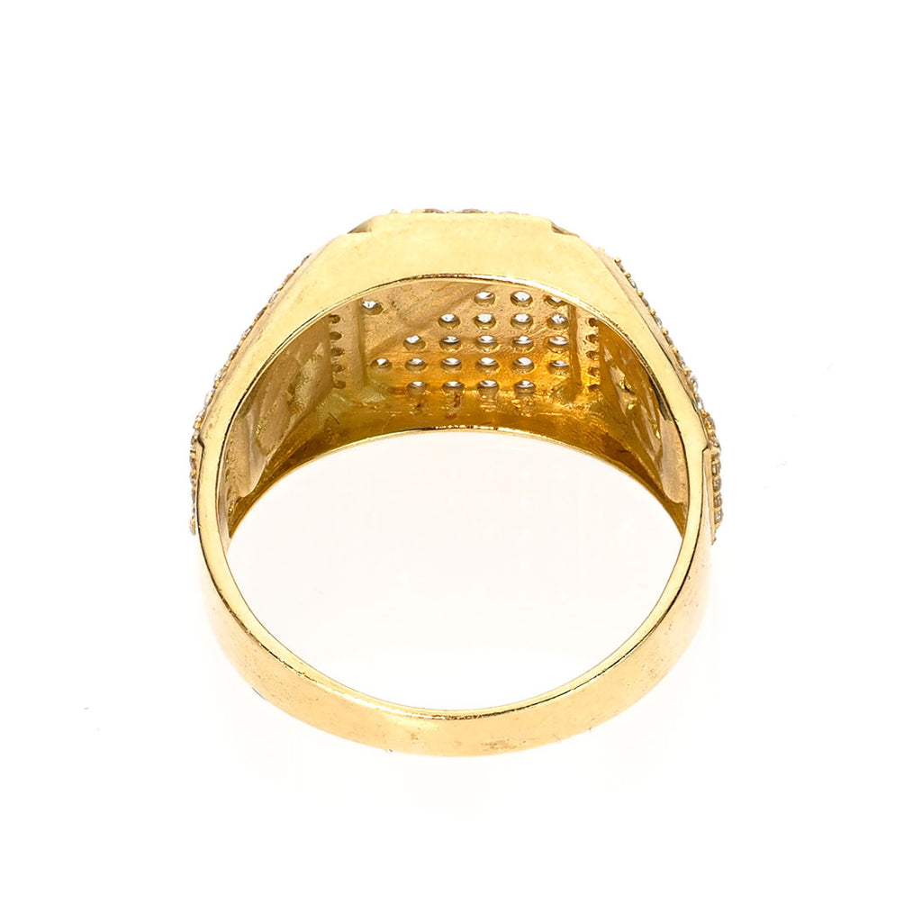 Men's Square Signet Pinky Ring