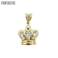 Colgante Corona de Oro de 14K