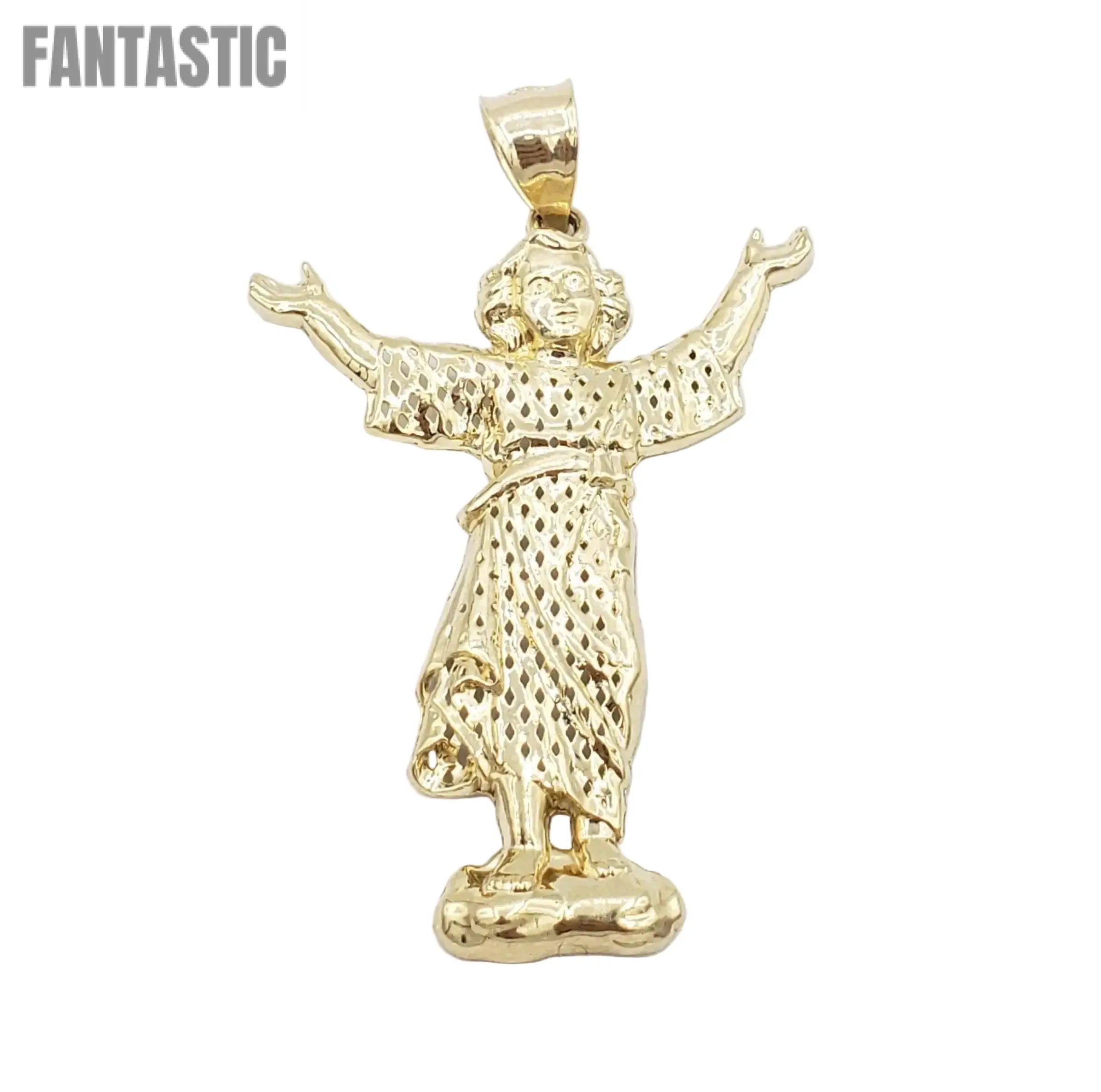 14K Gold- Divino Niño Pendant Fantastic Jewelry NYC