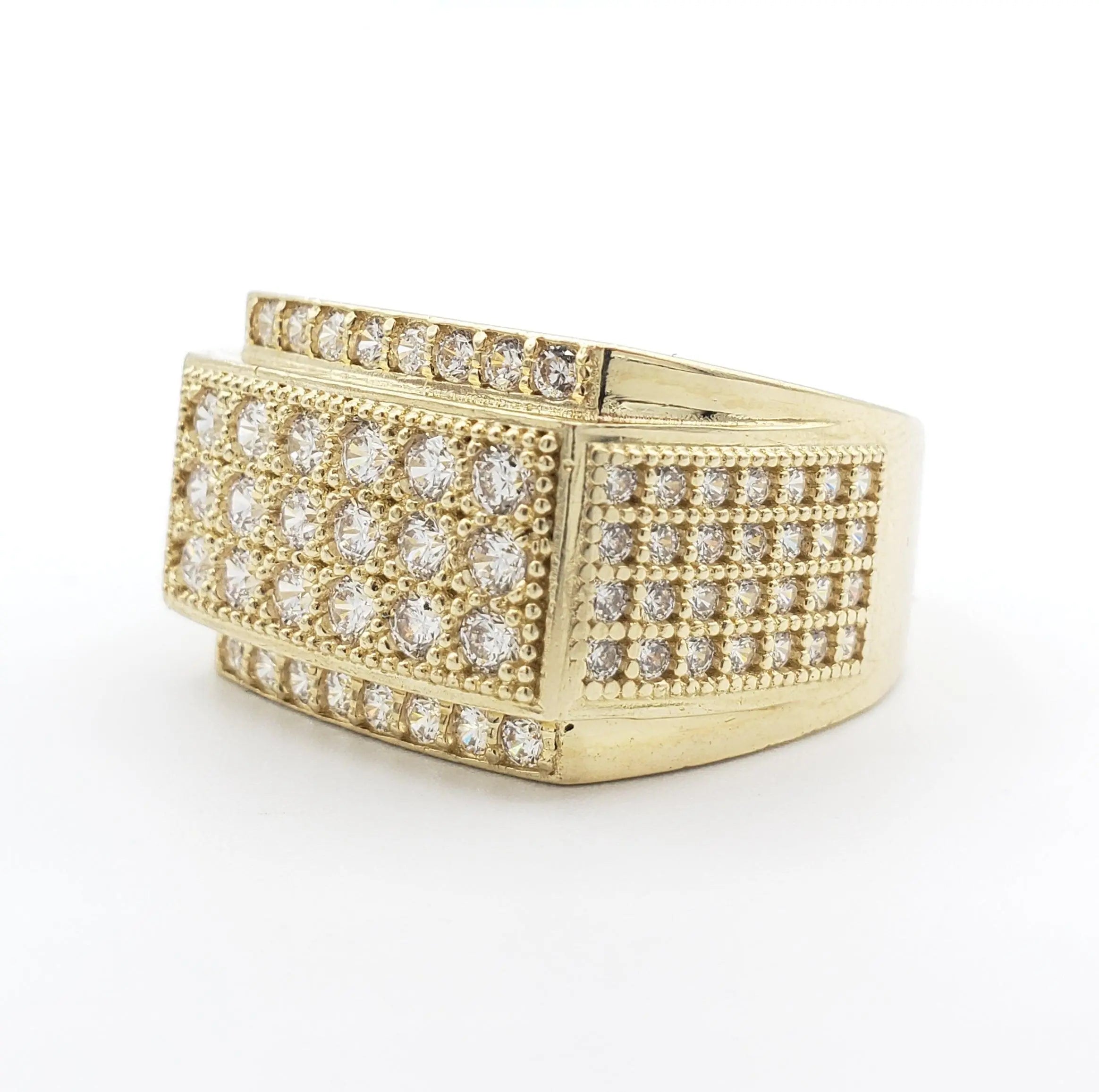 14K Gold- Men's Gold Ring | 11.2 Grams - Fantastic Jewelry NYC LLC