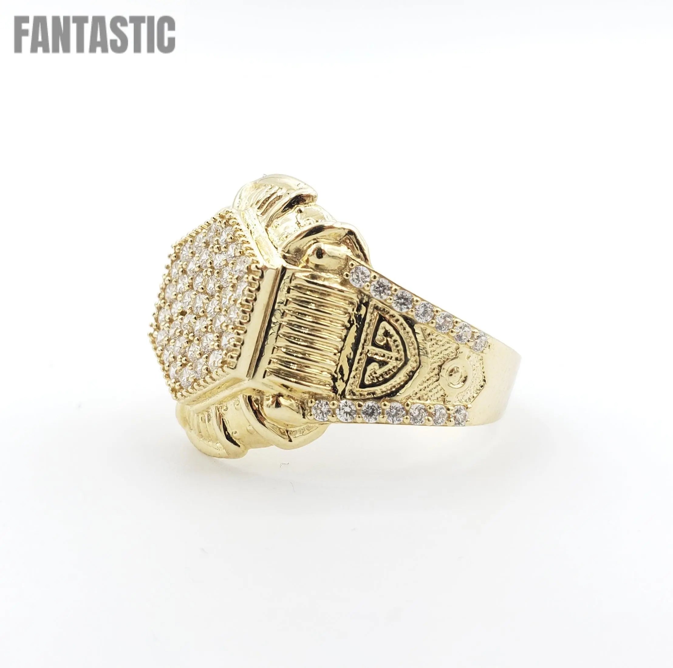 14K Gold- Men's Gold Ring | 6.3 Grams - Fantastic Jewelry NYC LLC