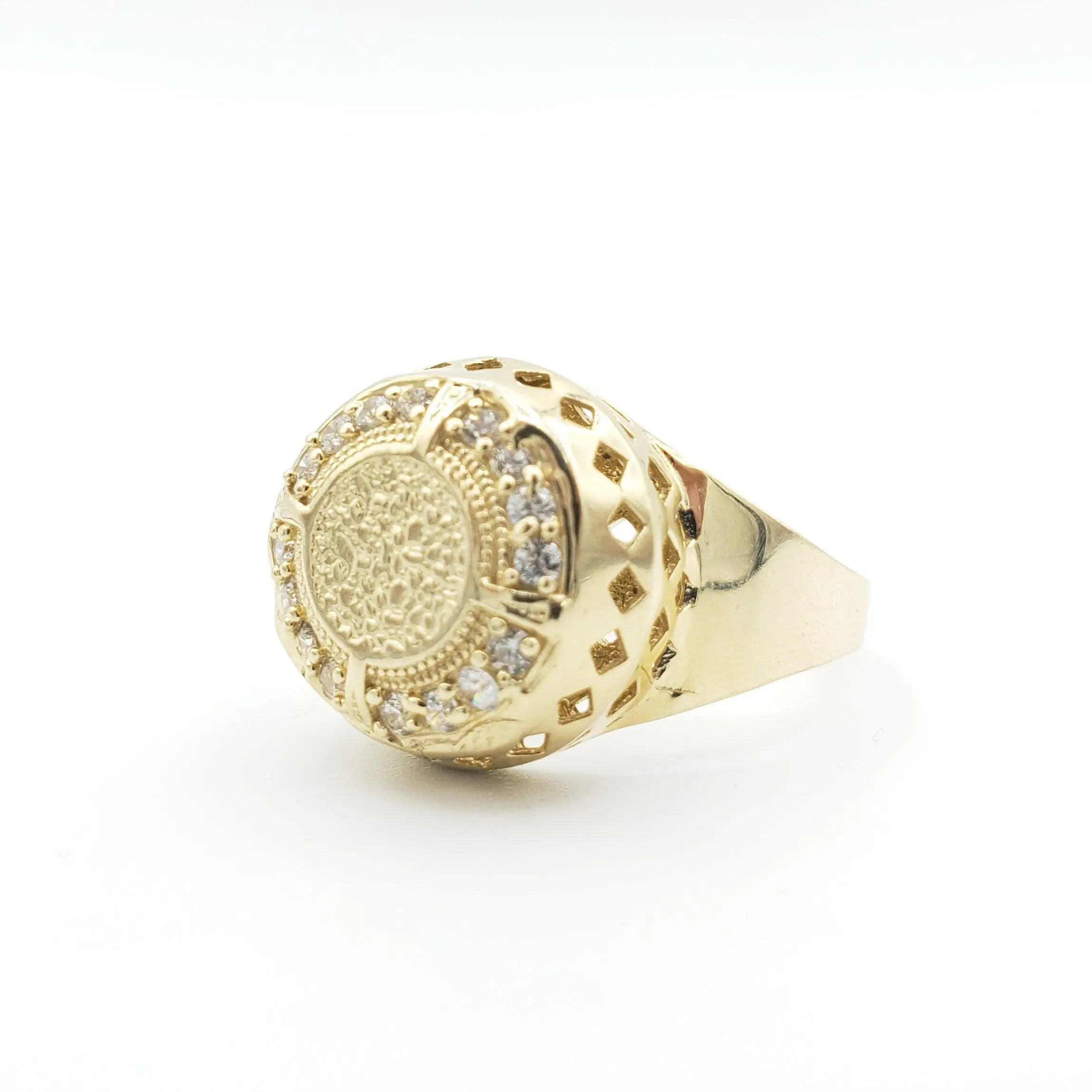 14K Gold- Men's Gold Ring | 7.4 Grams - Fantastic Jewelry NYC LLC
